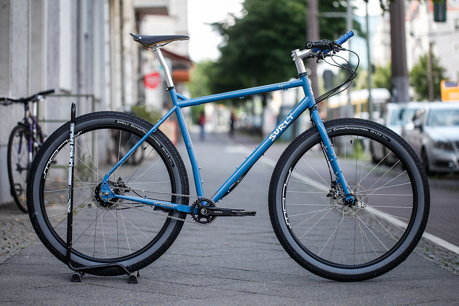Surly ogre store cold slate blue